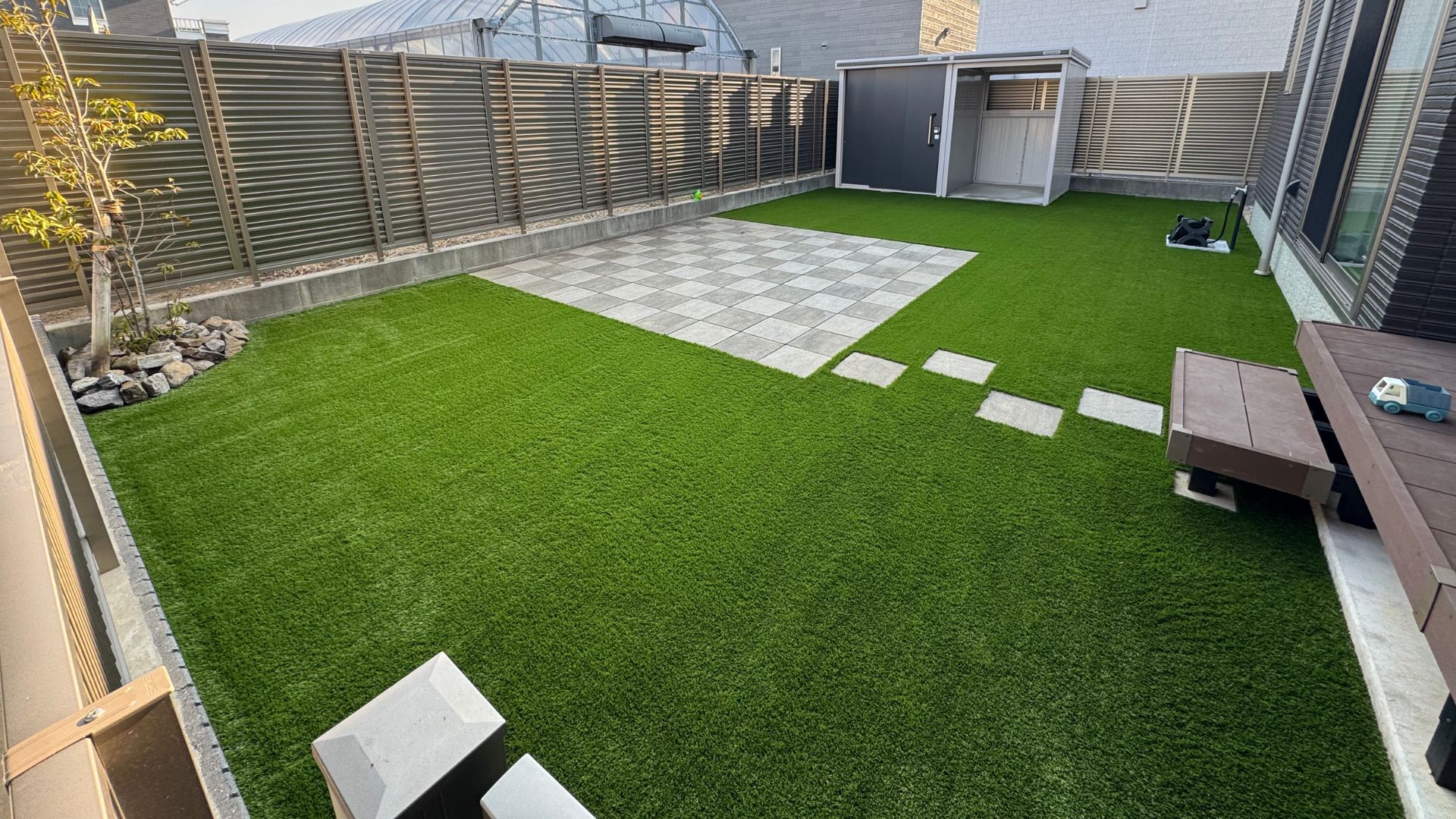 人工芝施工事例